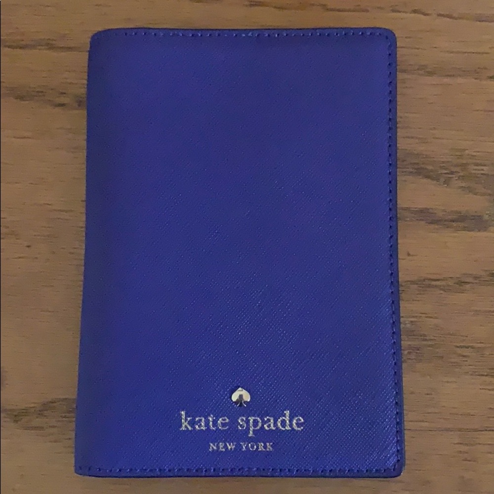 Purple Kate Spade Passport Holder